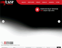 Tablet Screenshot of nilserelektronik.com